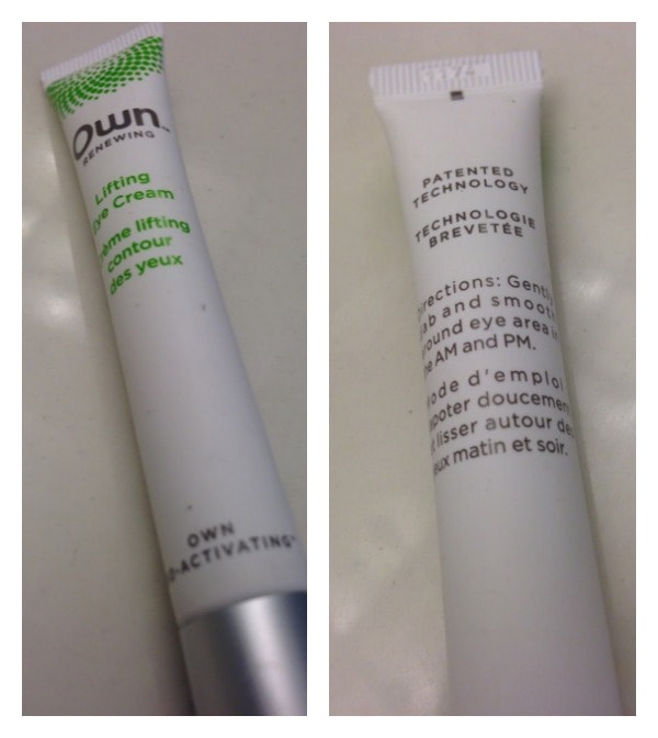 Own Lifting Eye Cream