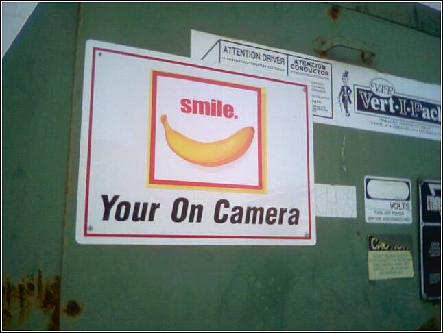 Smile Your On Camera
