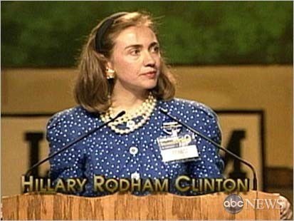 Hillary in 1992