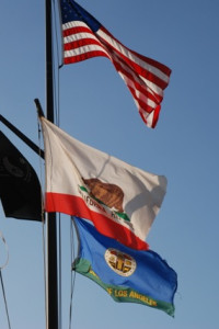 Some awesome free-flying flags