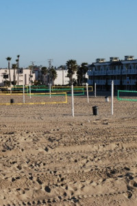 Sand volleyball is VERY popular, apparently.