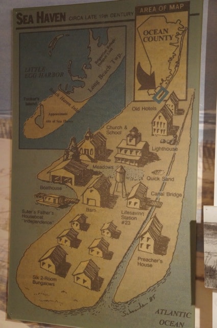 Tucker's Island map
