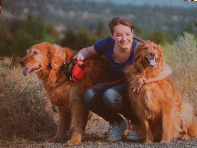 Brooke Martin and dogs