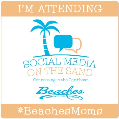 Social Media on the Sand #BeachesMoms