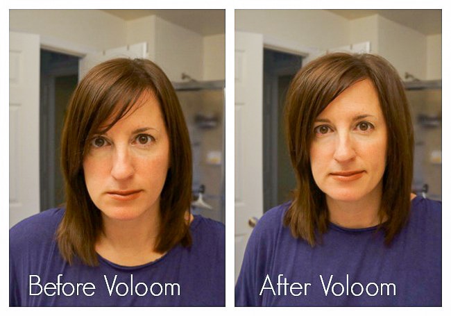 Before and after Voloom