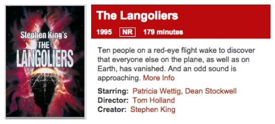 The Langoliers on Netflix