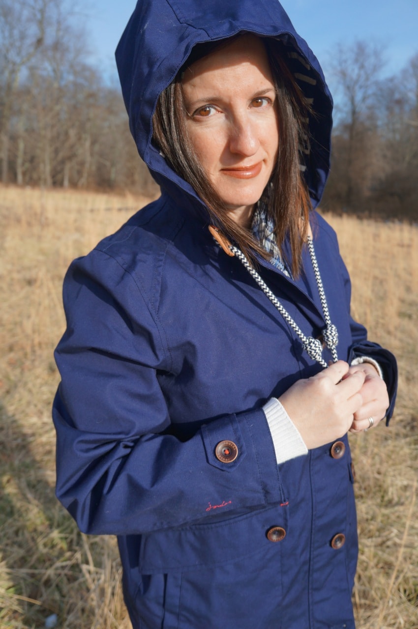 Joules Women's Waterproof Hooded Jacket