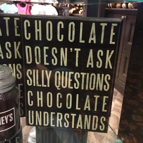 Chocolate understands