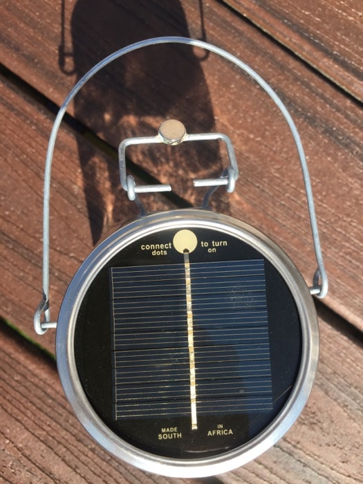 Consol Solar Jar - solar cell