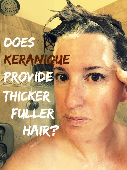 Keranique can provide thicker fuller hair