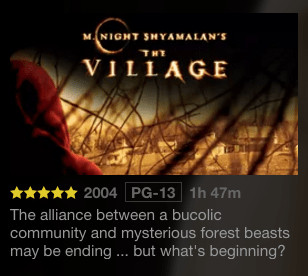 The Village on Netflix