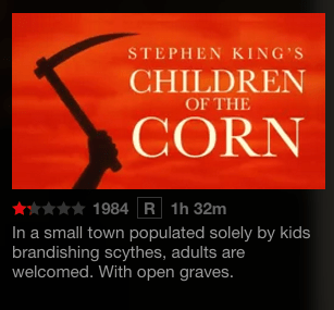 Children of the Corn on Netflix