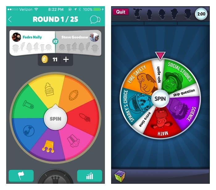 Trivia Crack and Brain Busters