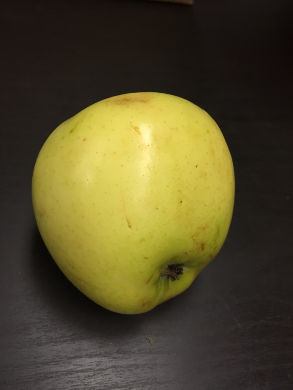 Misshapen apple from Hungry Harvest
