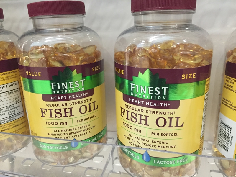 Fish oil at Walgreens