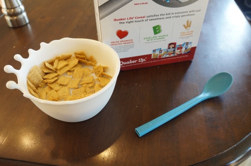 Quick breakfast before school