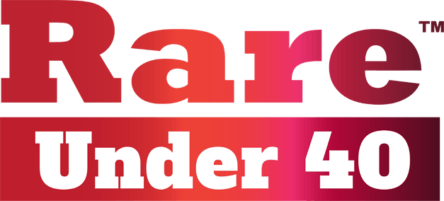 Rare Under 40 logo
