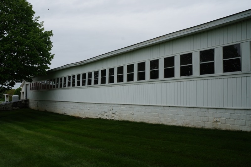Historic horse barn, Sagamore Farm