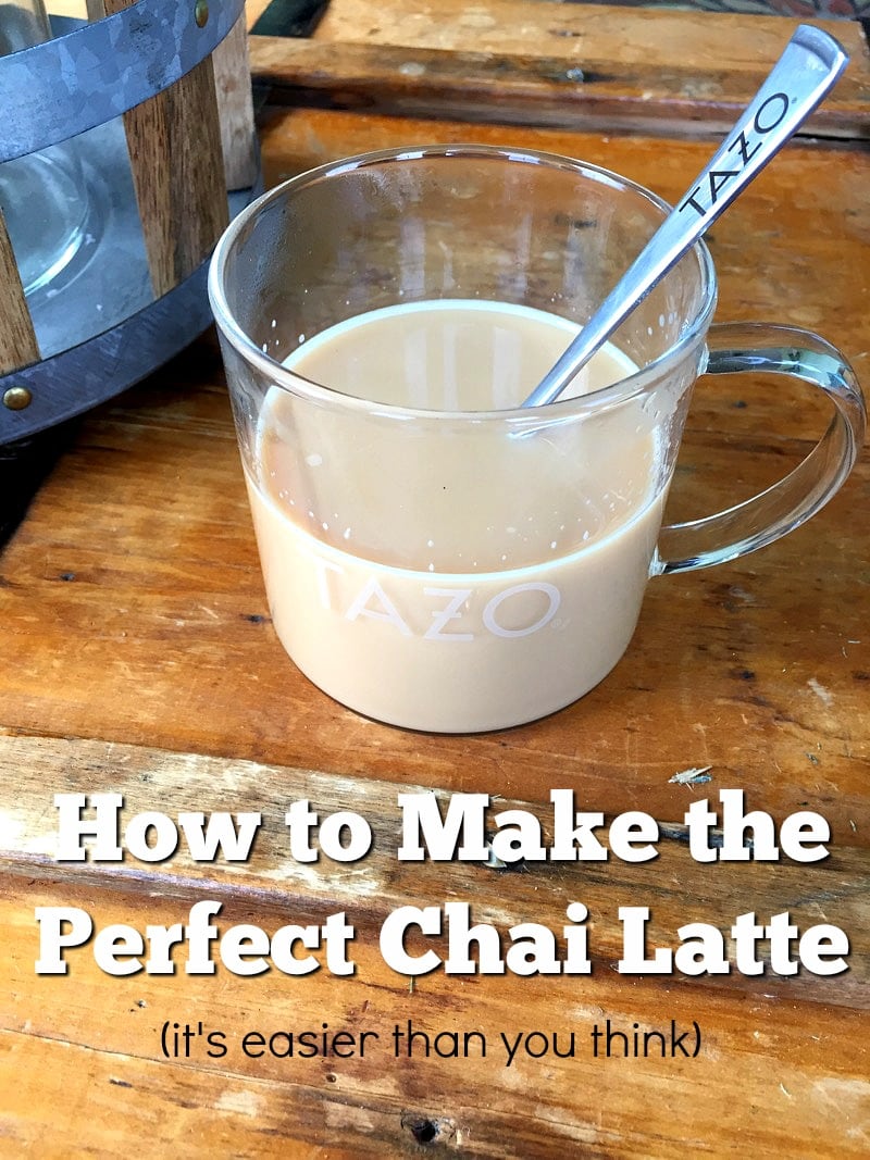 Easiest Chai Latte