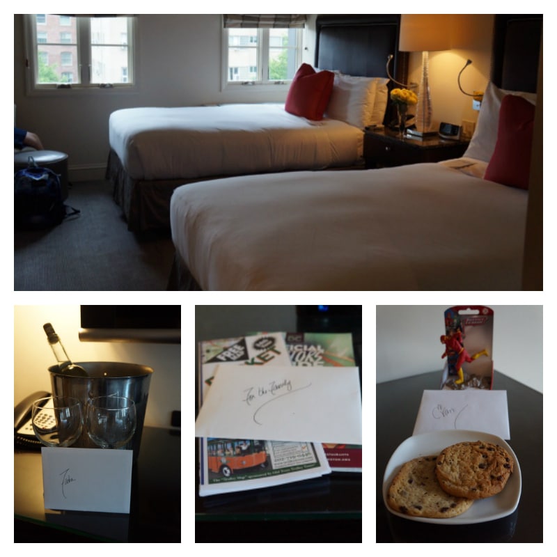 Hotel room - Normandy Hotel DC