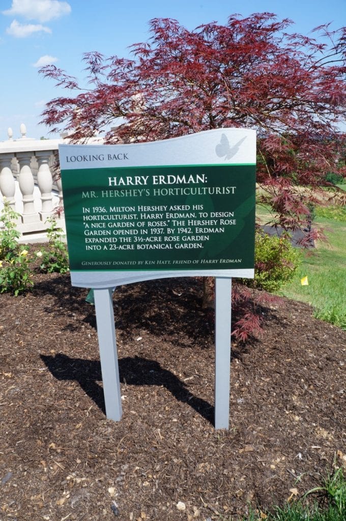 Henry Erdman, Hershey horticulturalist