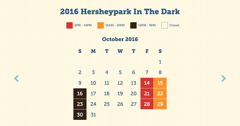 Hersheypark Fall Hours
