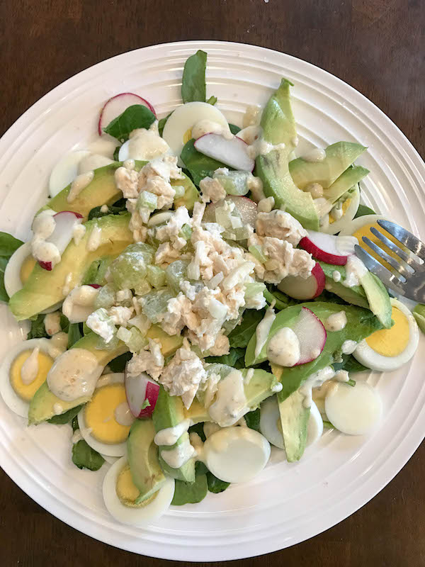 Whole30 protein salad
