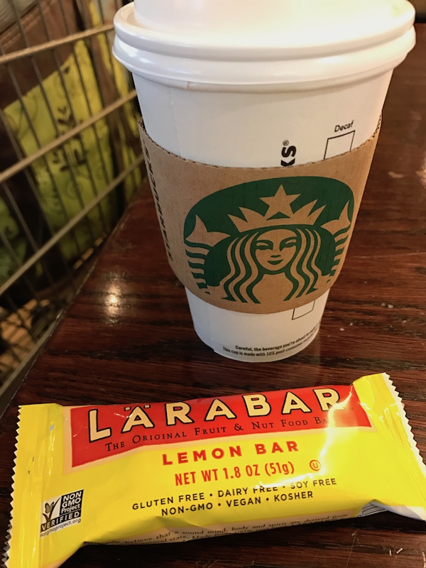Starbucks and LARABAR