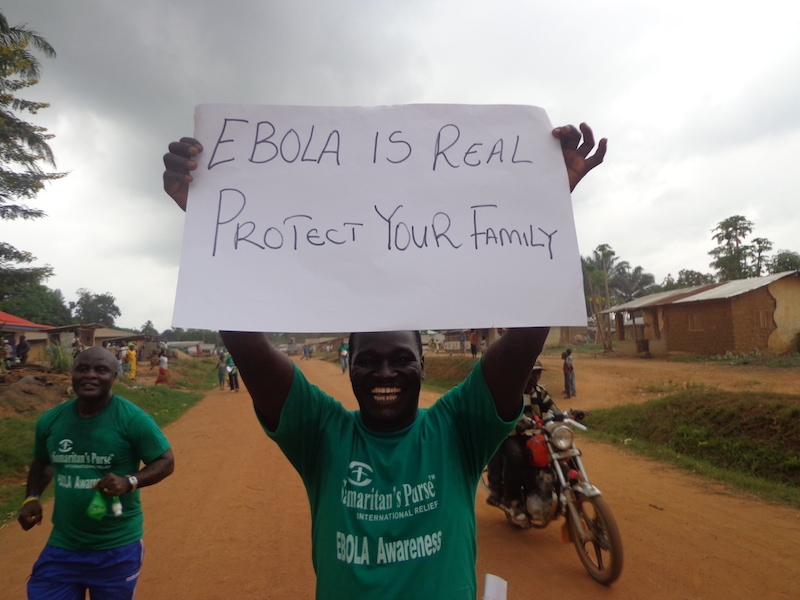 Raising awareness of Ebola