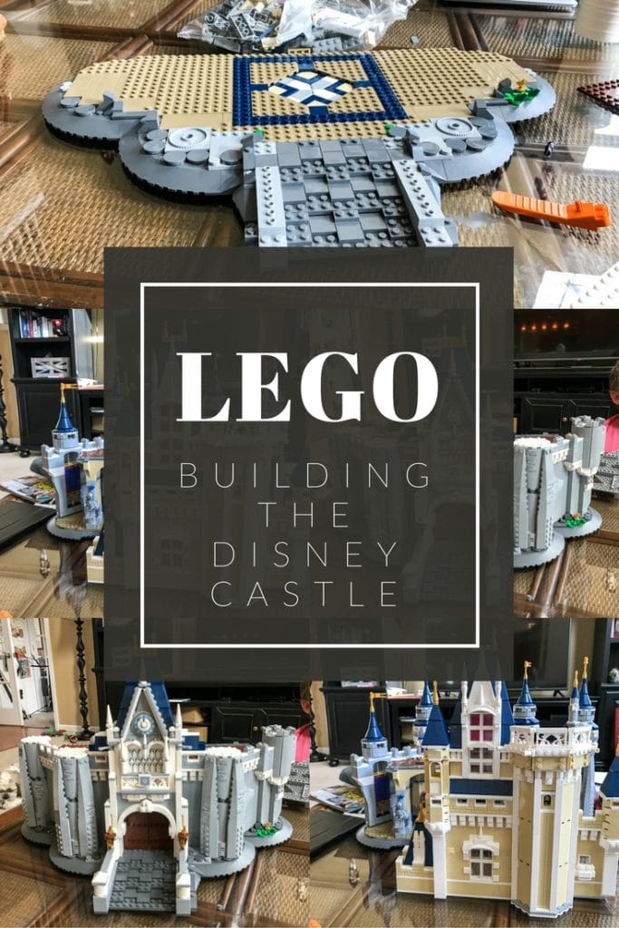 lego disney castle bags