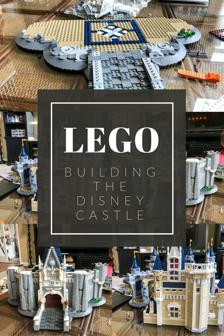 Building the LEGO Disney Castle