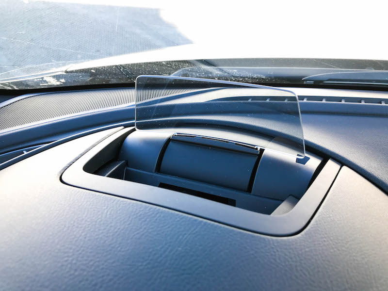Mazda6 heads-up display