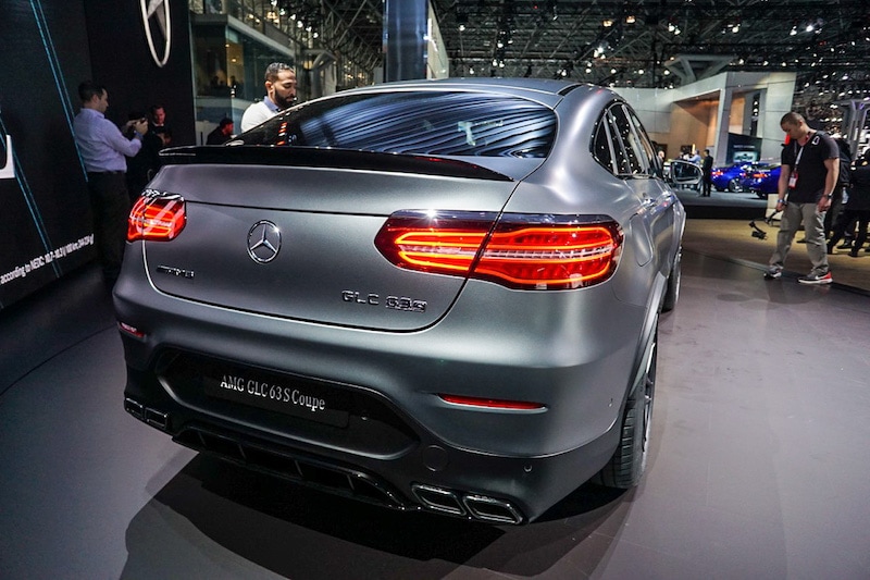 Mercedes GLC rear