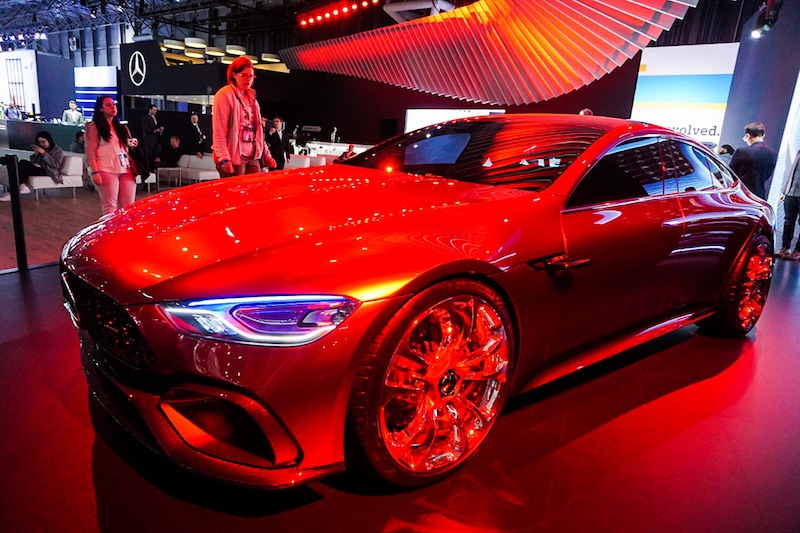 Mercedes concept front