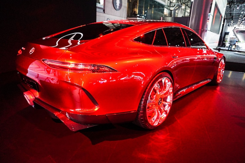 Mercedes concept rear