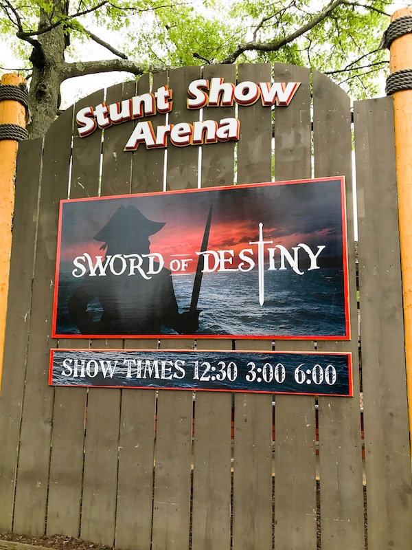 Six Flags Sword of Destiny