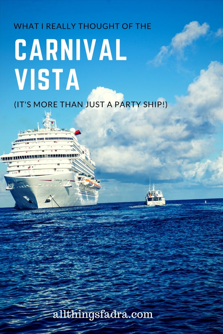 The truth about the Carnival Vista