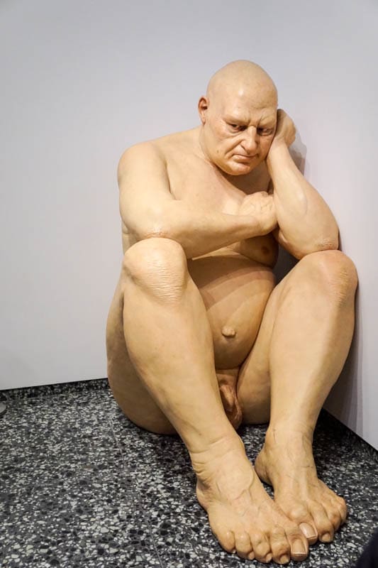 Untitled (Big Man) by Ron Mueck