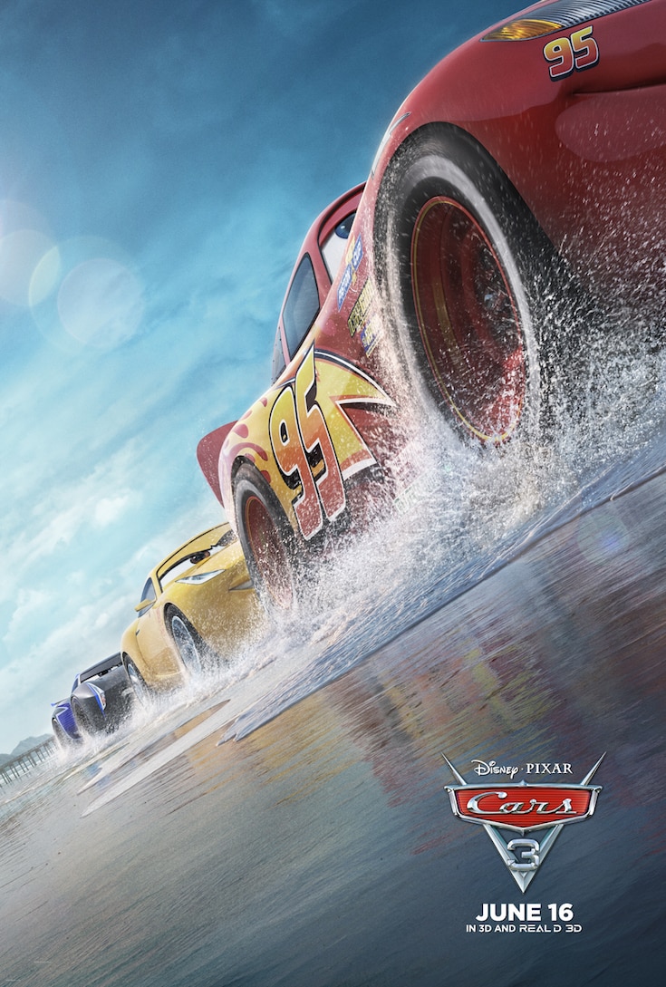 Cars 3 movie poster
