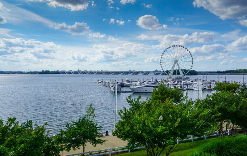 View of the Capital Wheel