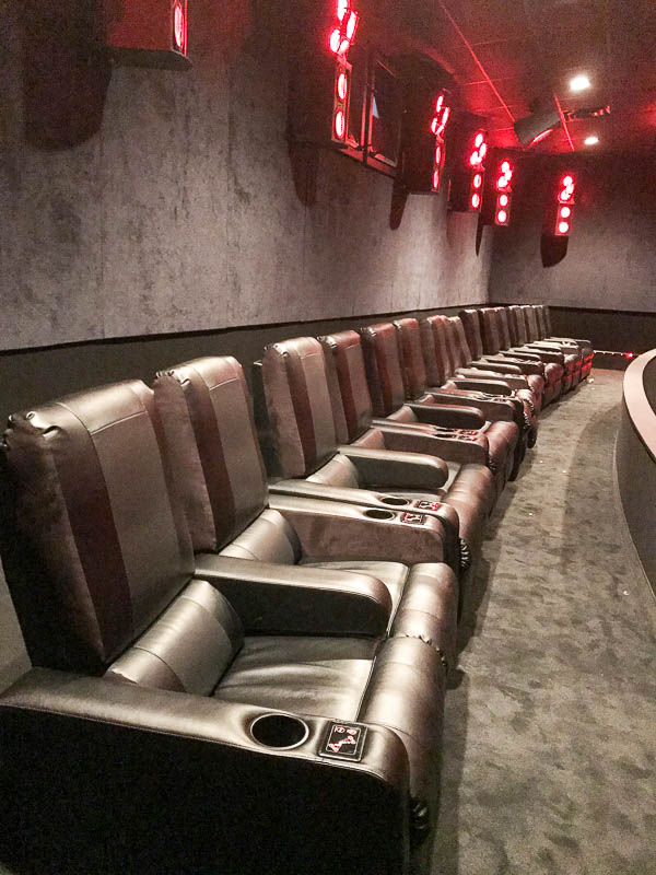 Reserved seating at AMC theater