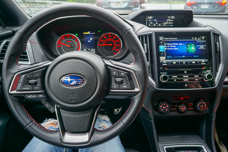 2017 Subaru Impreza dashboard