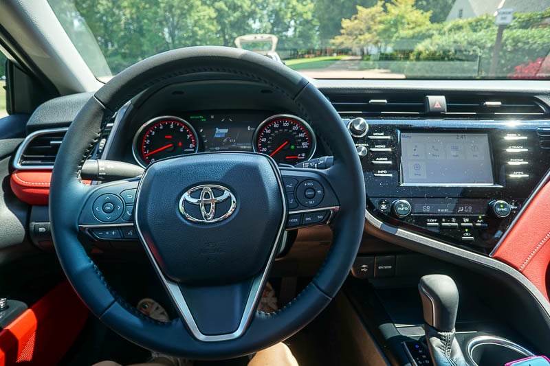 2018 Toyota Camry dash