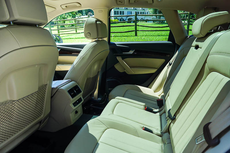 Audi Q5 - the back seat