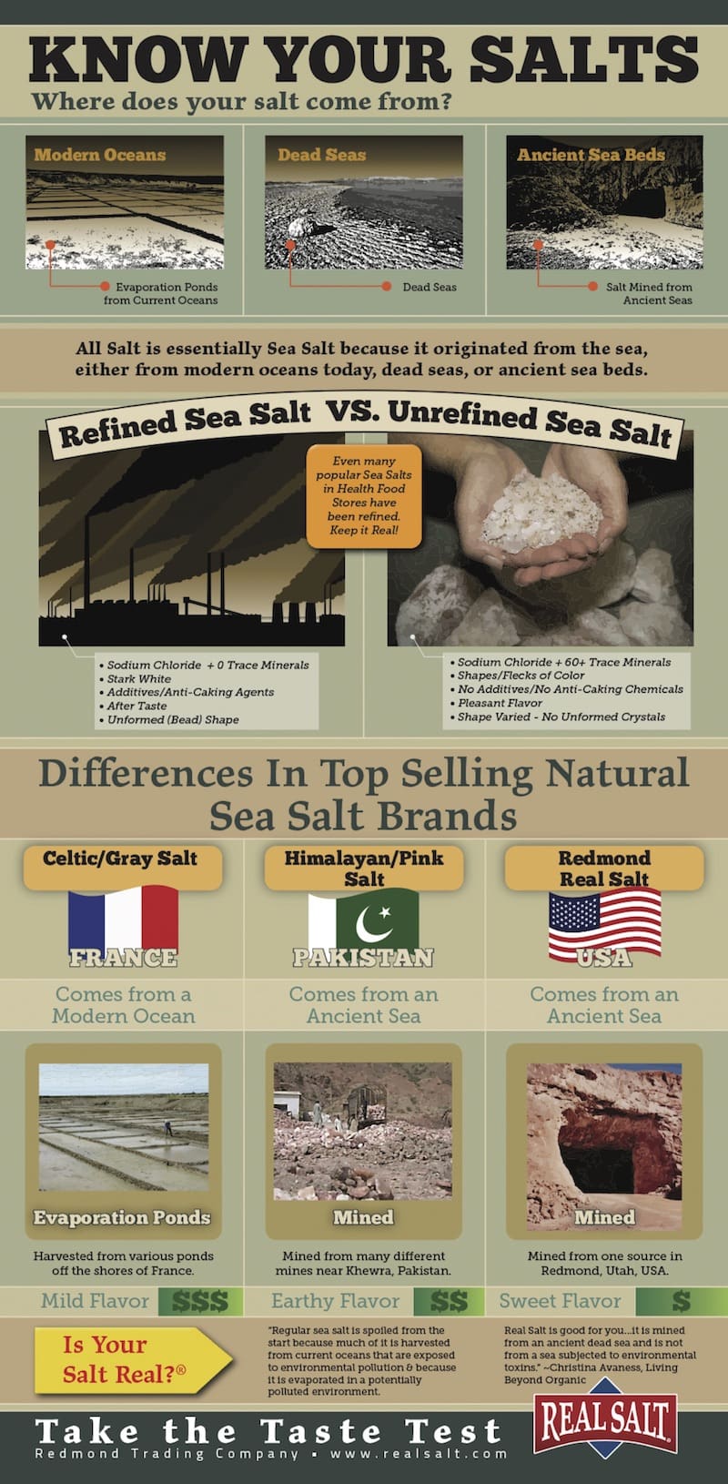 Know Your Salts infographic