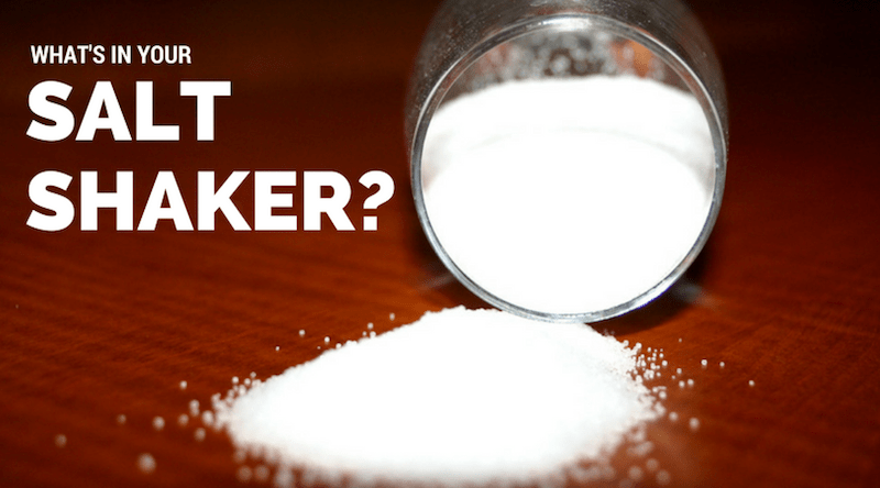 WHAT'S IN YOUR SALT SHAKER