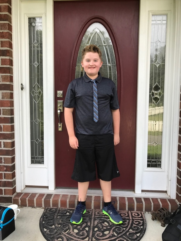 First day of 5th grade