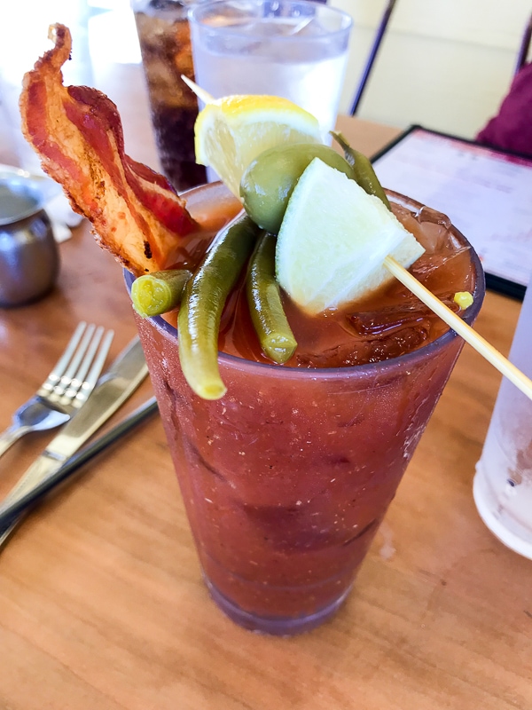 Bloody Mary at Ruby Slipper