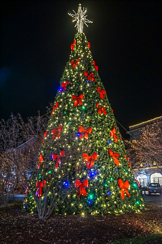 Gettysburg Christmas tree