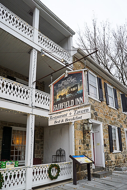 Fairfield Inn breakfast - Gettysburg